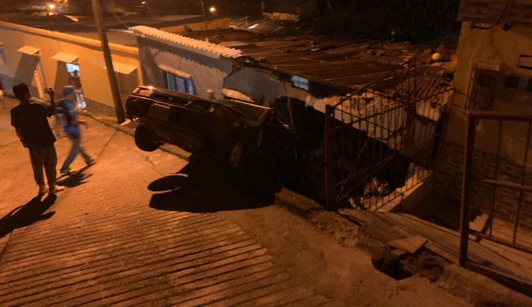 Accidente en el barrio Inem 