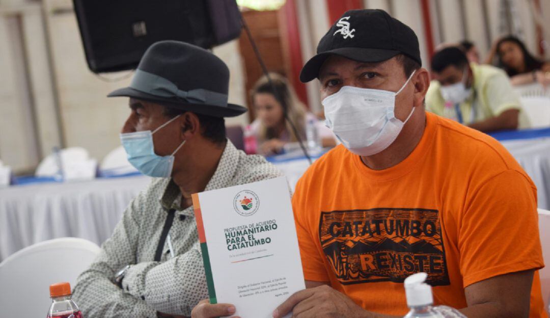 Comienza organización de mesa humanitaria en el Catatumbo