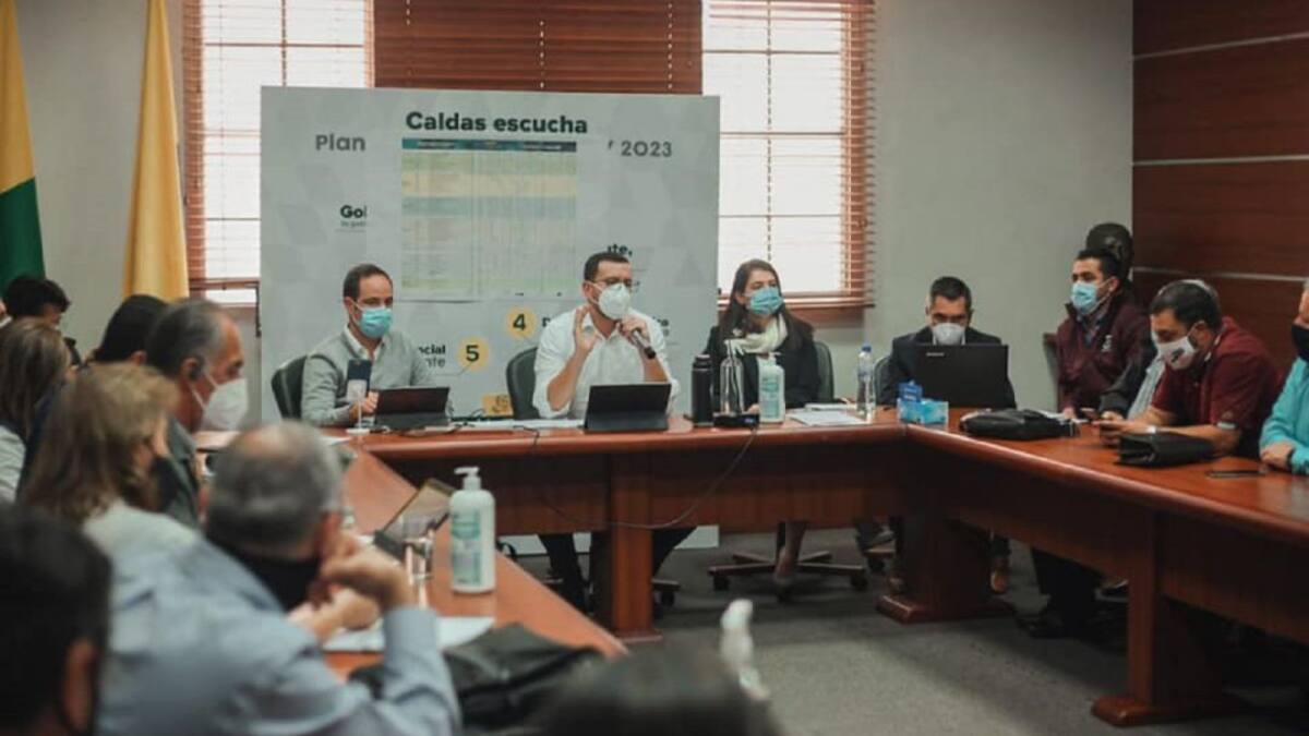 Acercamientos entre representantes del paro y la Gobernación de Caldas