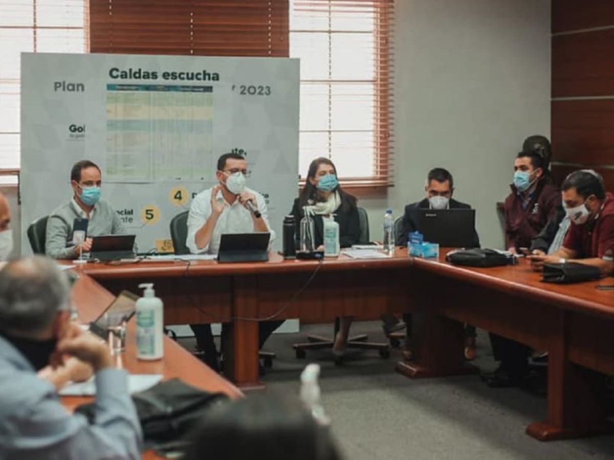 Acercamientos entre representantes del paro y la Gobernación de Caldas