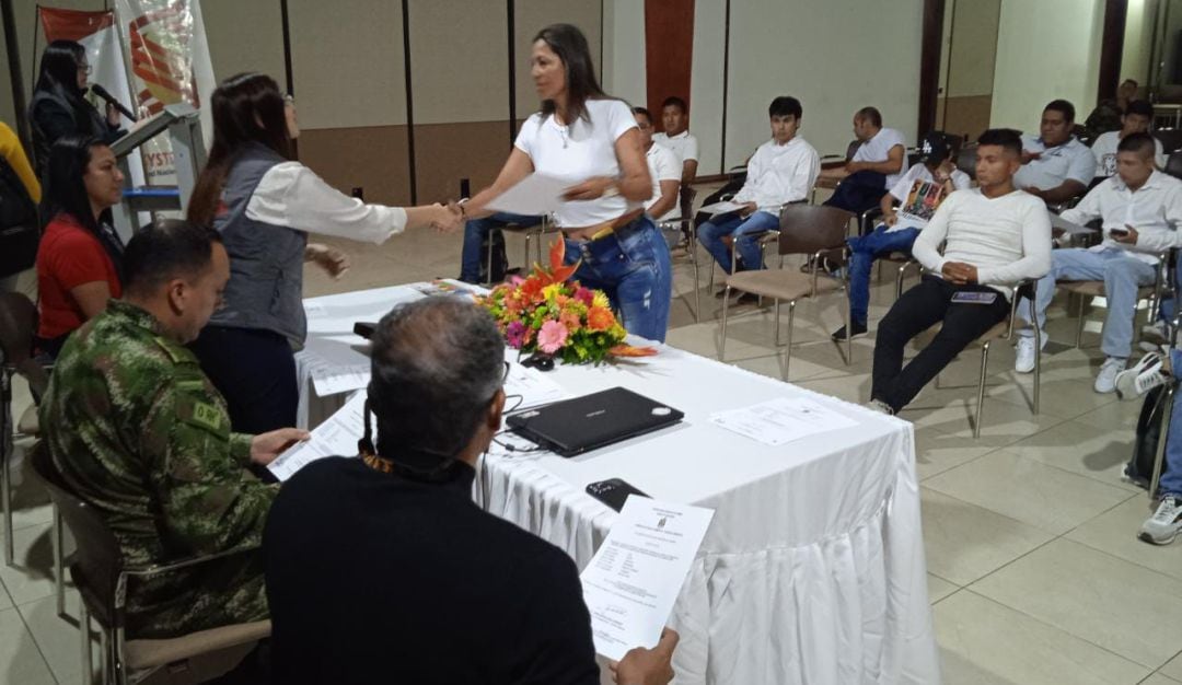 Víctimas del conflicto armado lograron definir su situación militar