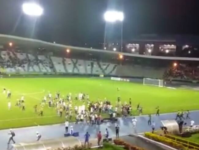 Invasión en estadio Centenario
