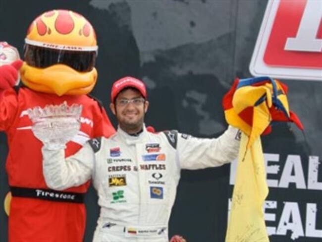 El piloto colombiano Gustavo “Tigrillo&#039; Yacamán fue segundo en Trois Revieres de Canadá