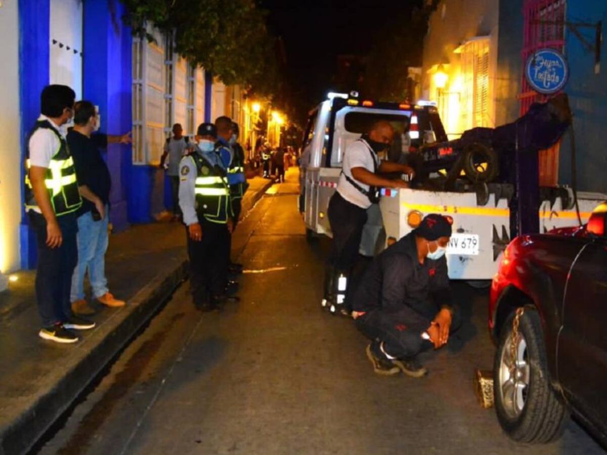 Regresaron operativos nocturnos del DATT al Centro Histórico