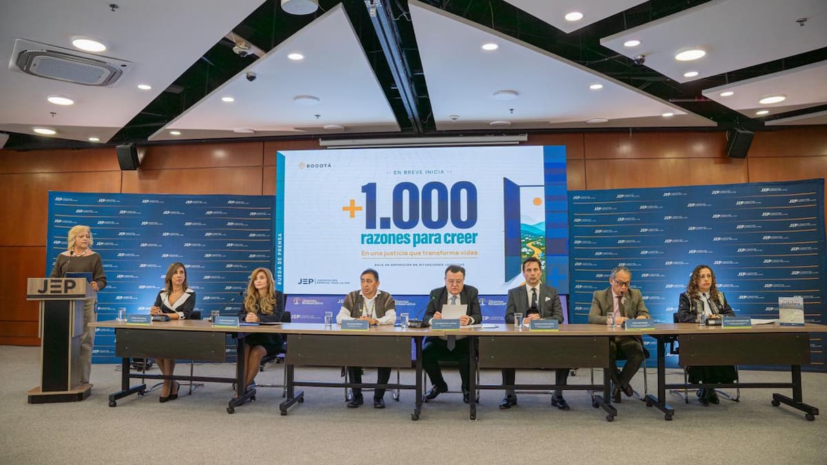 JEP resuelve situación jurídica de más de 1.000 comparecientes no máximos responsables de crímenes