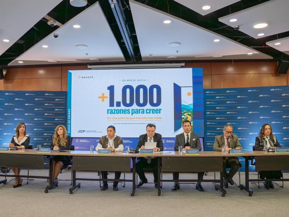 JEP resuelve situación jurídica de más de 1.000 comparecientes no máximos responsables de crímenes