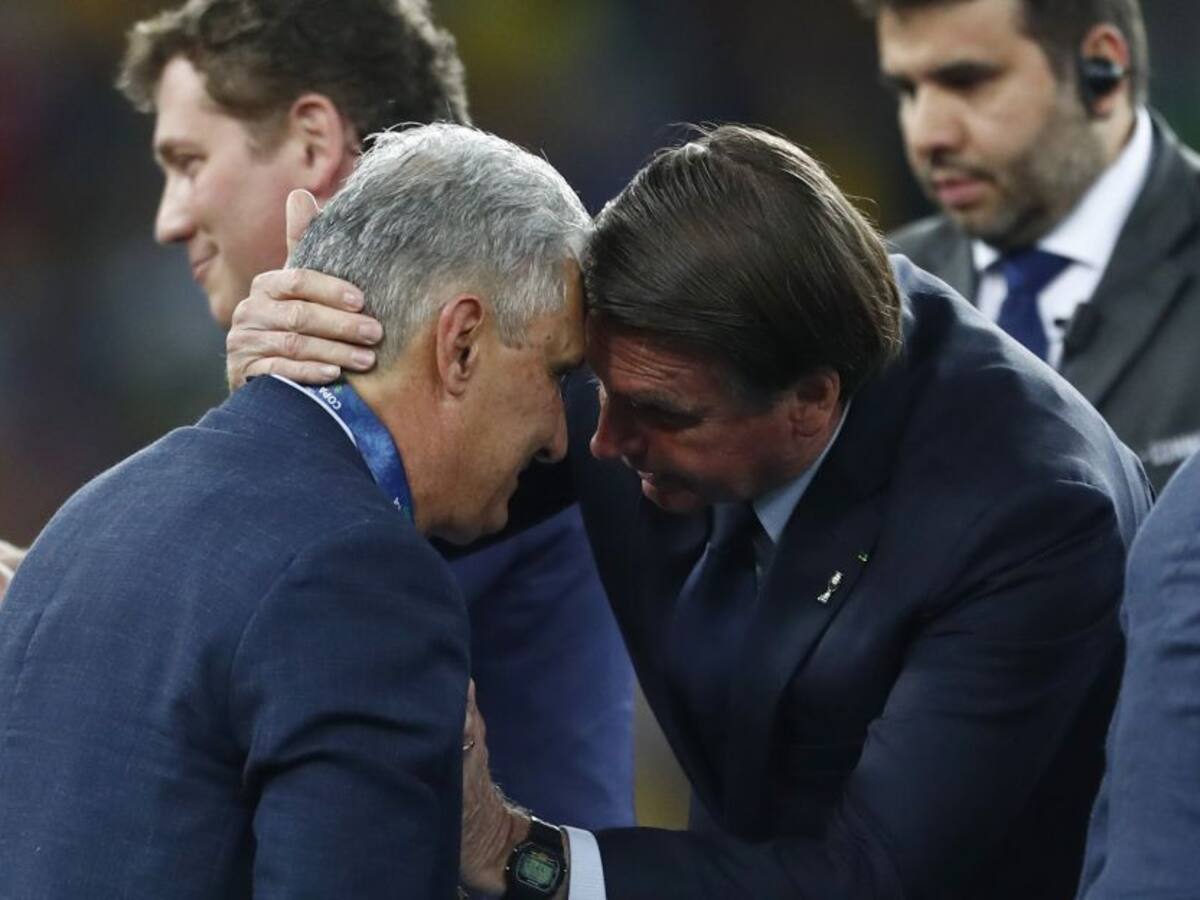Bolsonaro niega ejercer presión para que Tite deje la selección de Brasil
