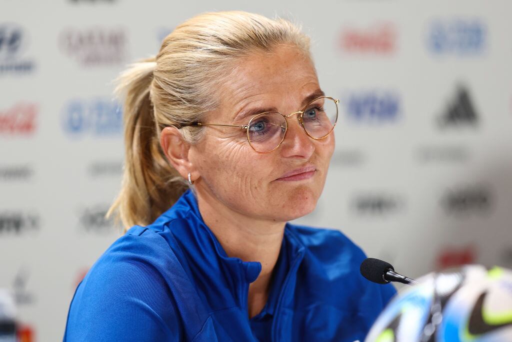 Sarina Wiegman. (Photo by Charlotte Wilson/Offside/Offside via Getty Images)