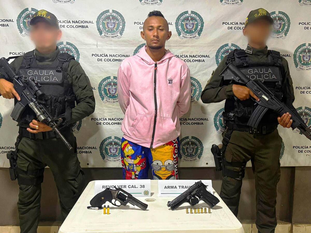 Capturado alias “Cresta”, presunto facilitador de armas para homicidios en los Montes de María