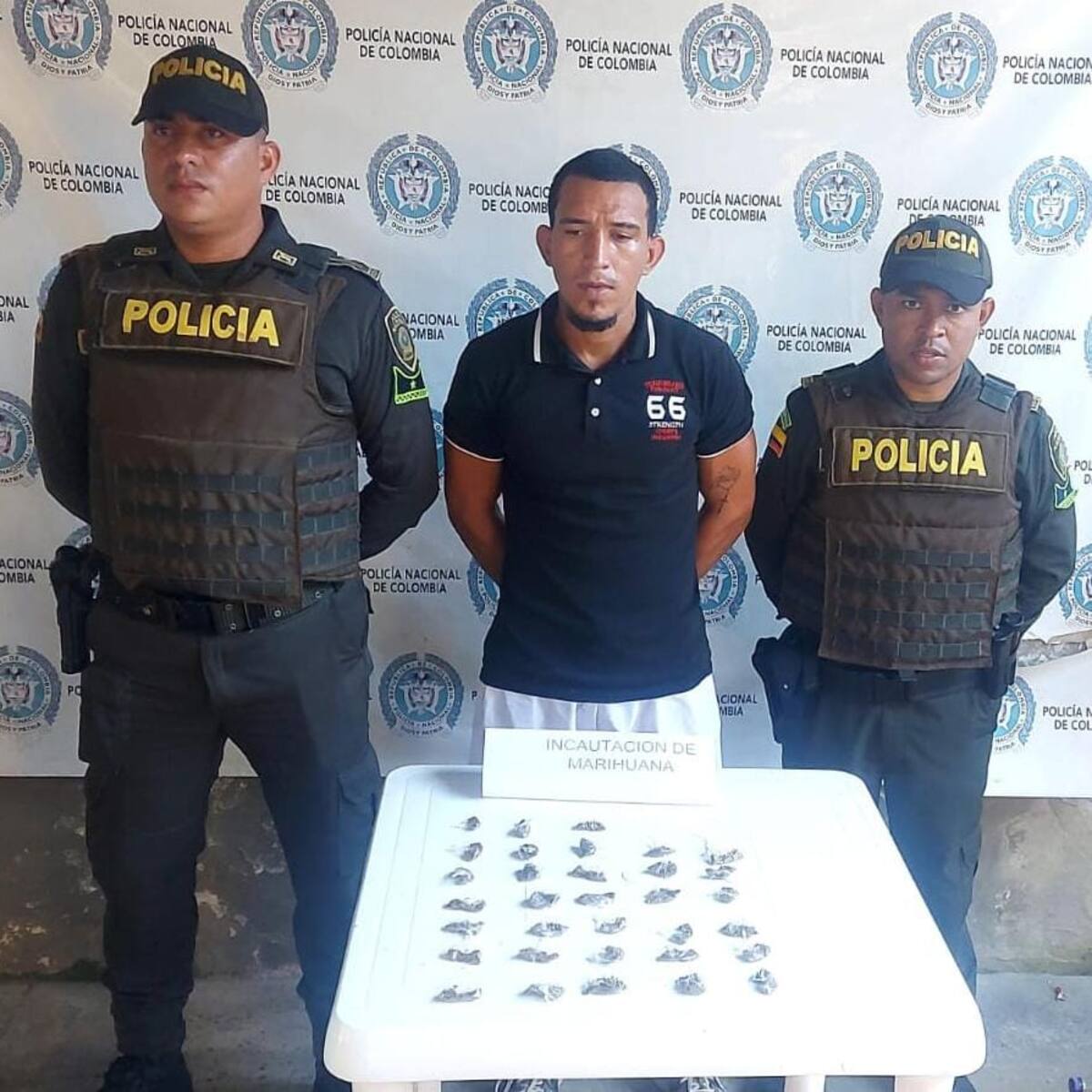 Policía de Bolívar capturó a presunto expendedor de drogas en San Cristóbal