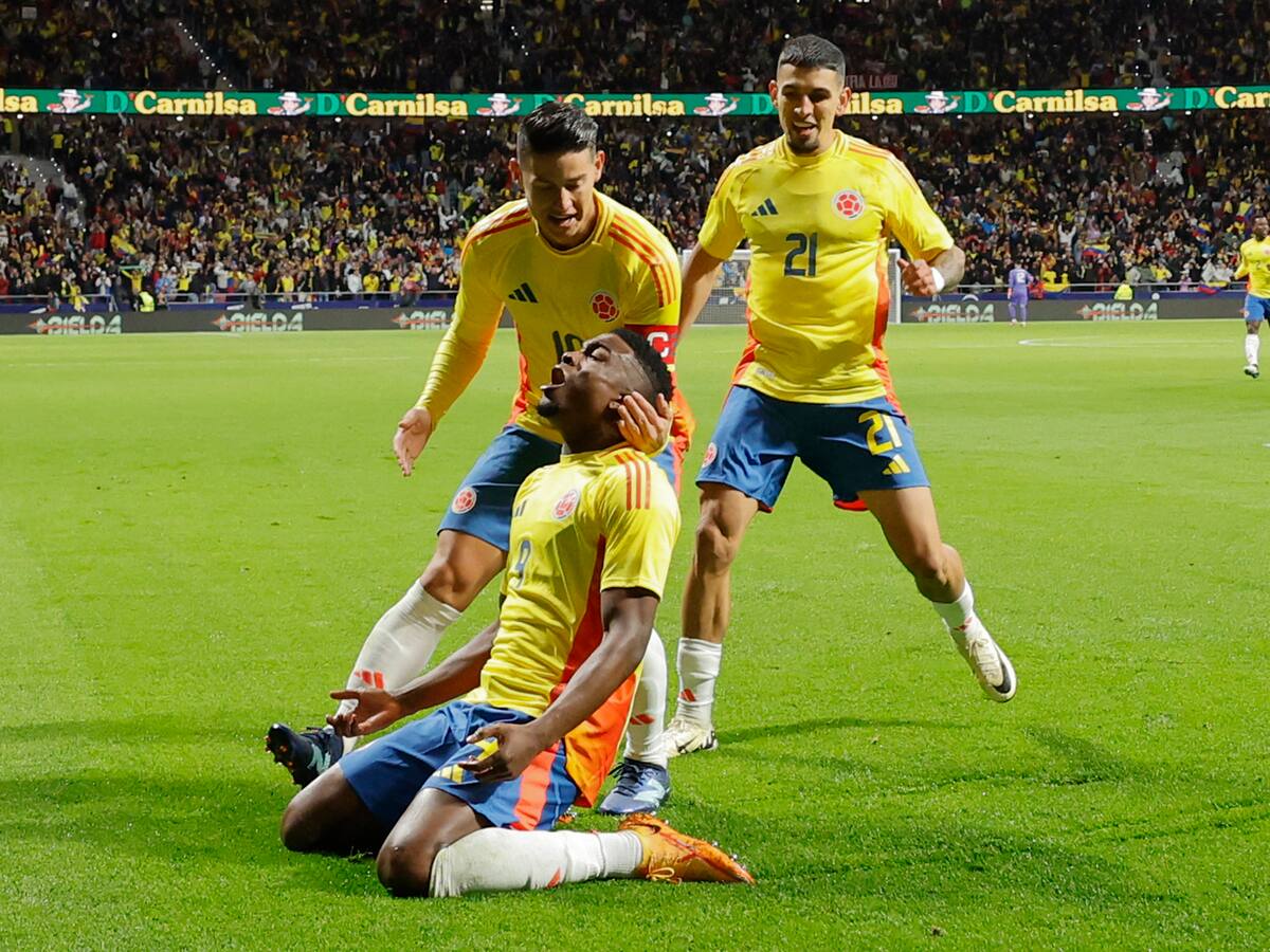 Colombia asciende en el ranking FIFA, luego de sus victorias frente a España y Rumania