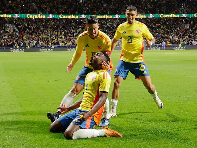 La Selección Colombia pasa por un momento brillante. (Photo by OSCAR DEL POZO / AFP) (Photo by OSCAR DEL POZO/AFP via Getty Images)