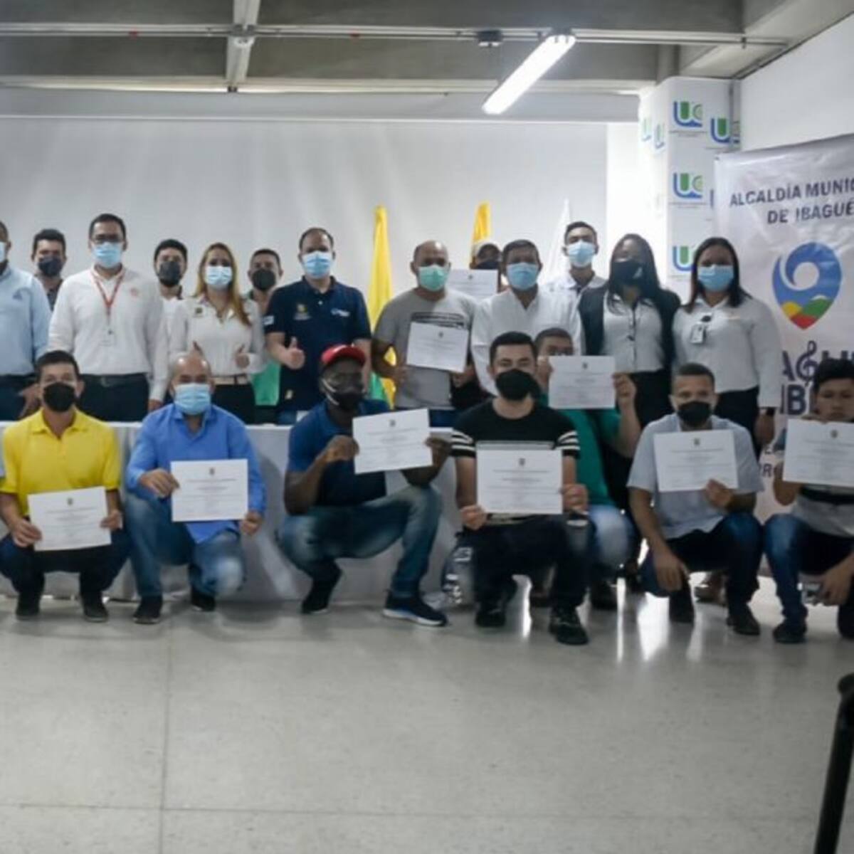 Operarios de Interaseo en Ibagué se certifican en competencias laborales