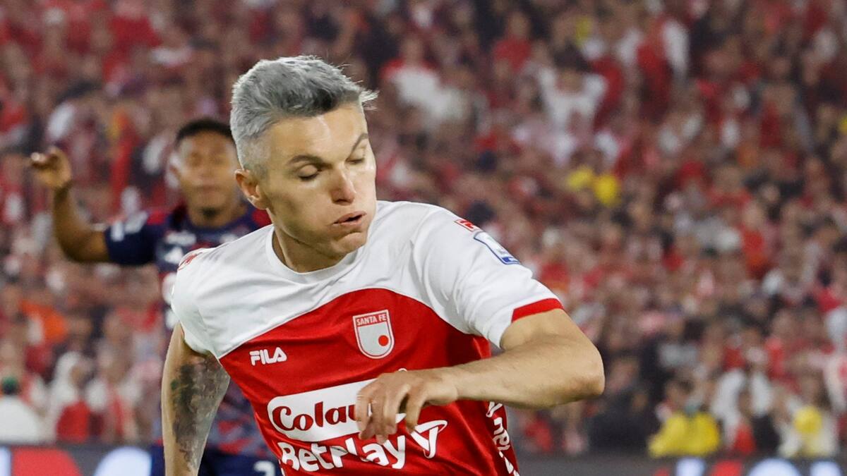 Daniel Torres tras el empate de Santa Fe en Bogotá: “Fue un resultado beneficioso para nosotros”