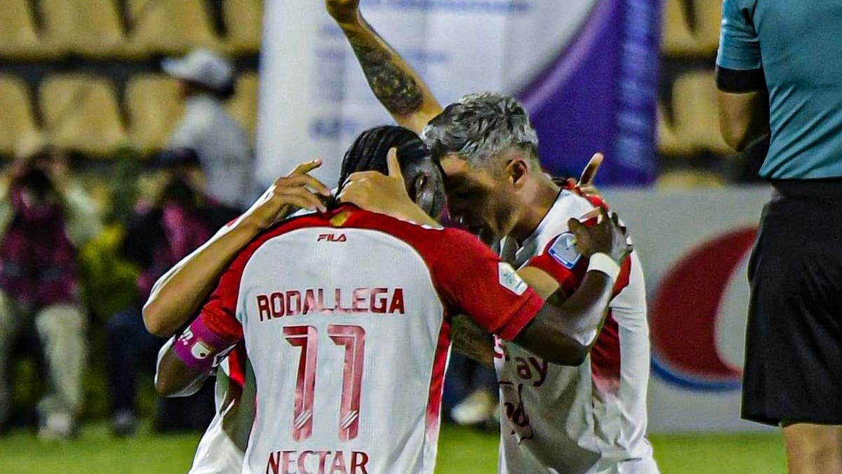 Santa Fe golpea en Pasto y queda a un paso de la clasificación