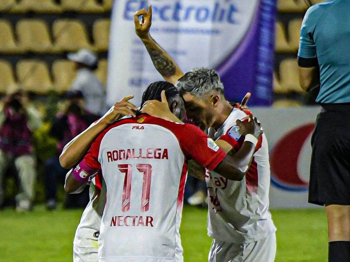 Santa Fe golpea en Pasto y queda a un paso de la clasificación