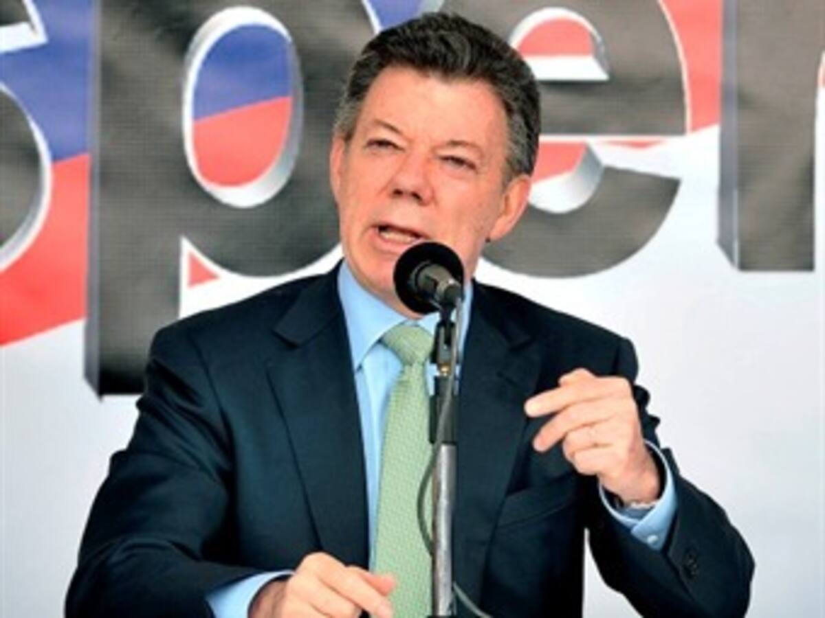 Liberales apoyarían eventual intención de Santos de reelegirse