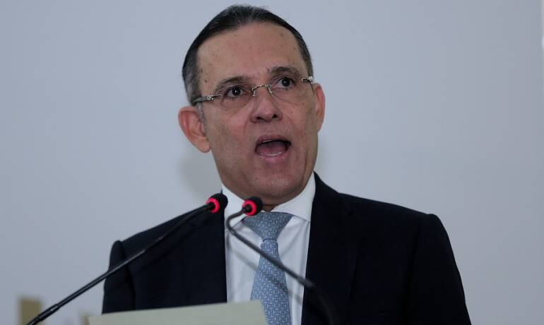 Presidente del Congreso Efraín Cepeda