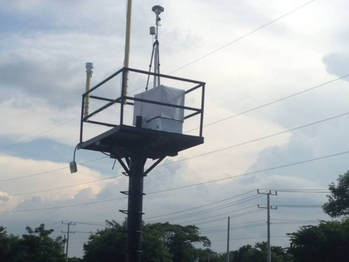 En el Atlántico inician instalación de estaciones de monitoreo del aire
