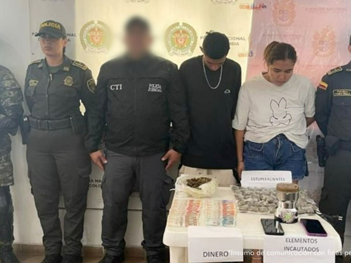 Cárcel para pareja que operaba un aparente expendio de microtráfico en Honda, Tolima