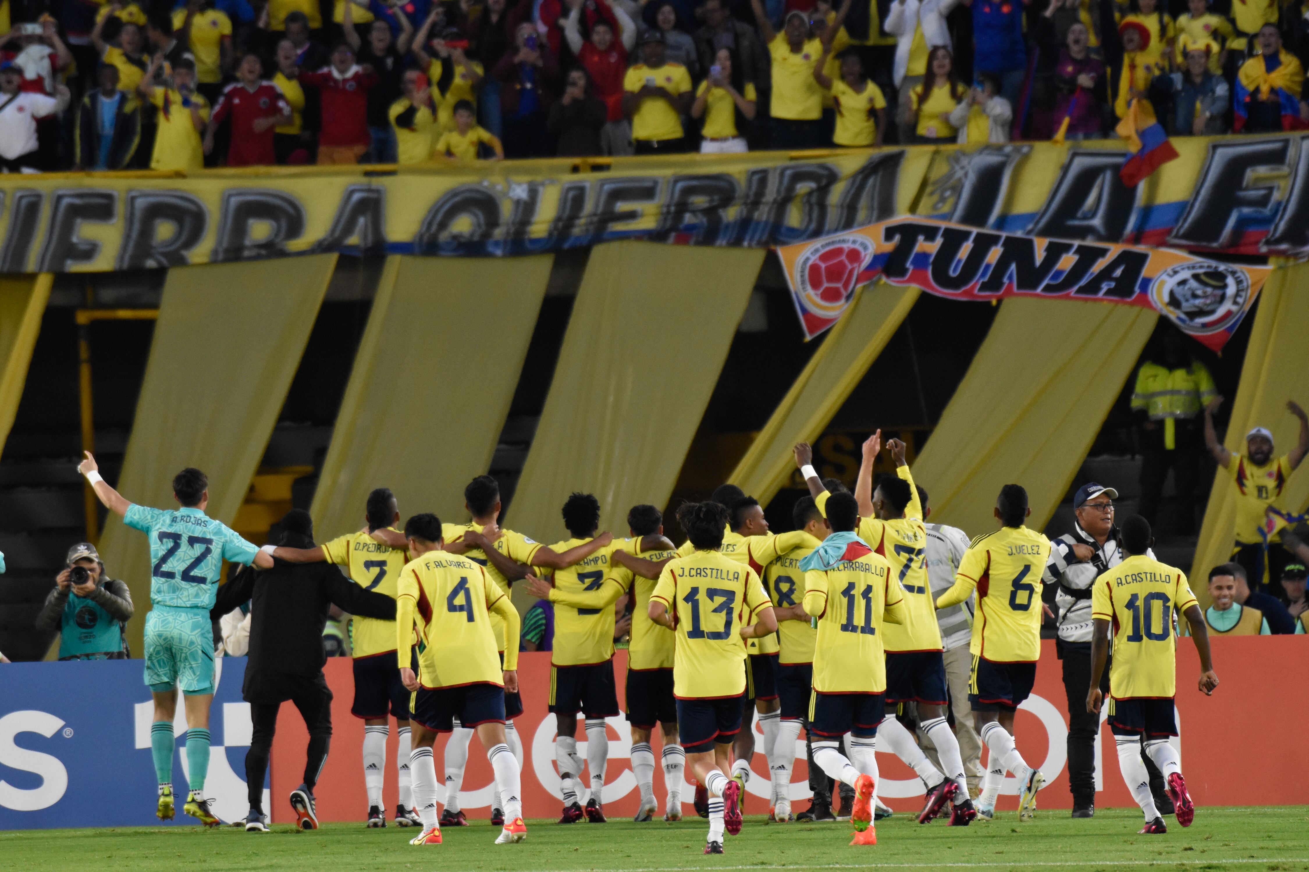 Selección Colombia en el sudamericano sub-20 de 2023
