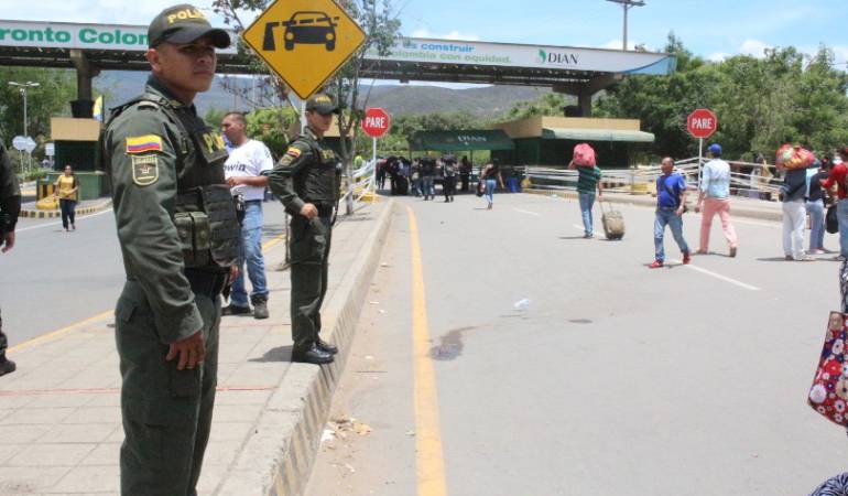 La Policía garantizara que no se generen invasión del espacio publico en la frontera