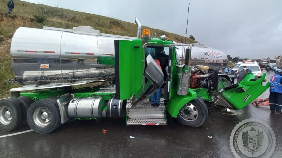 ¿Cuál es el estado de salud de los heridos en accidente múltiple en Tunja?