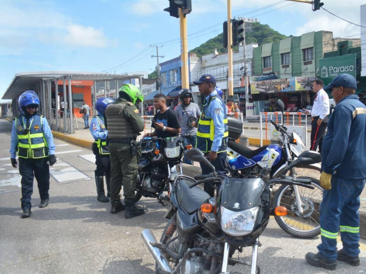 En Cartagena este año se han sancionado más de 2.120 conductores por invasión del carril solo bus