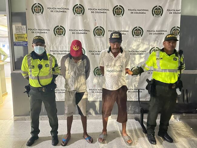 Capturados en el barrio El Prado de Barranquilla