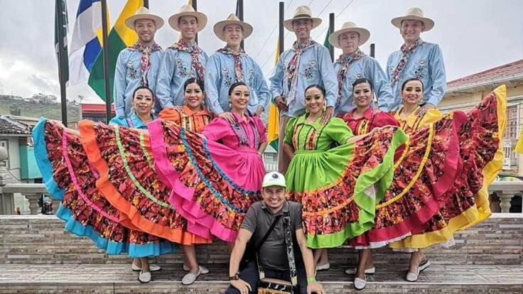 El grupo Danzar participa del festival internacional de danza folclórica