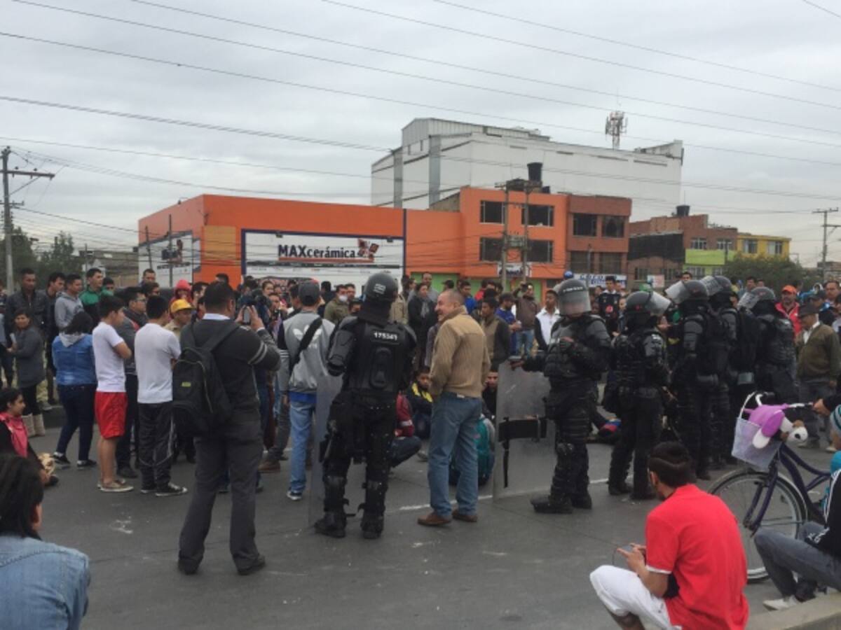 Grupo ciudadano E24 explica por qué acompaña protestas en Transmilenio