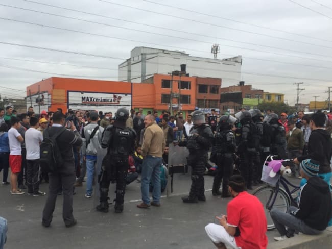 Grupo ciudadano E24 explica por qué acompaña protestas en Transmilenio