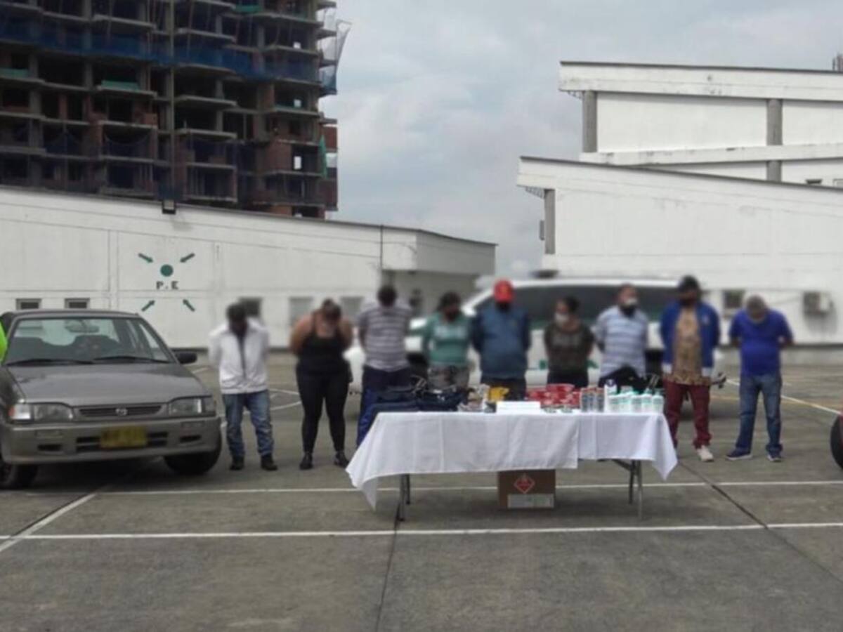 Desarticulan en Pereira una banda que hurtaba en almacenes de cadena