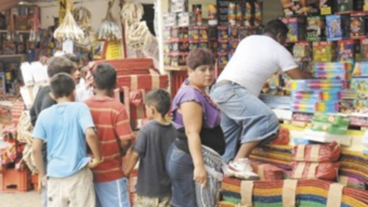 En diciembre van 111 quemados. Más de la mitad menores de edad