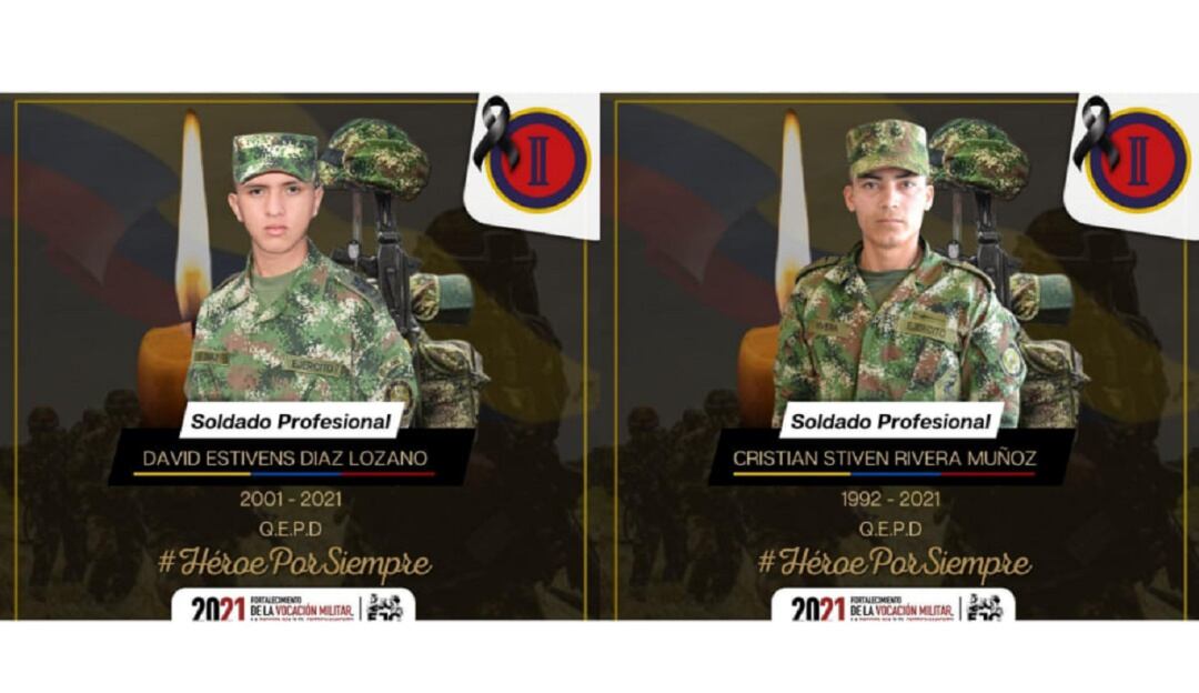 Militares muertos por rayo en el Catatumbo