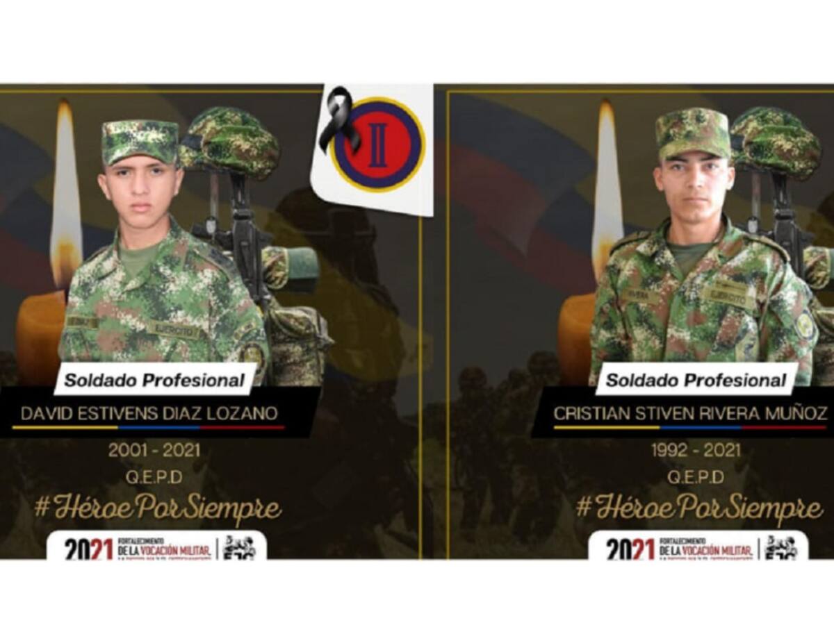Mueren dos militares por rayo en el Catatumbo