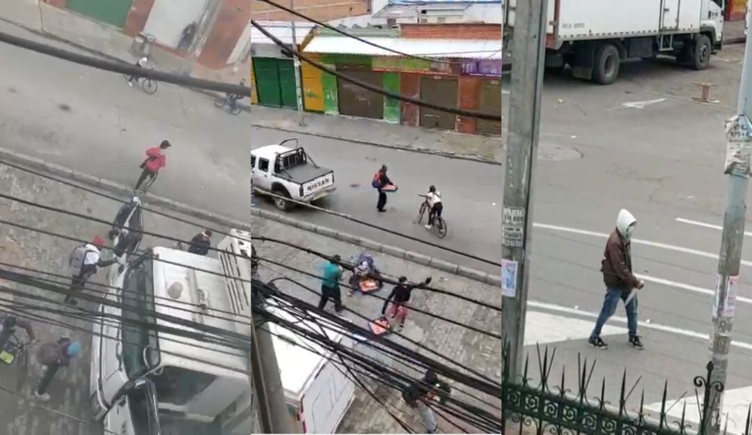 Delincuentes robaron y dañaron carros durante una actividad del Distrito