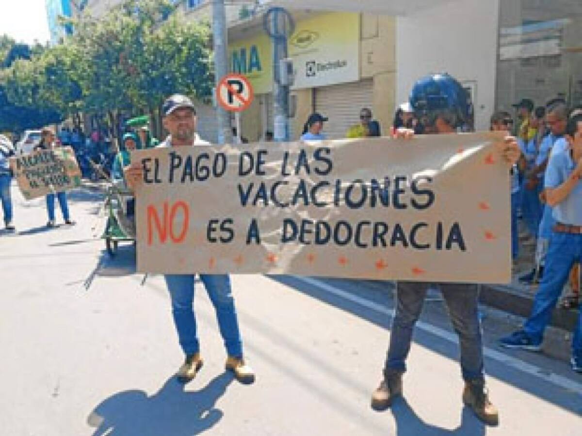 Funcionarios de la Alcaldía de La Dorada denuncian retrasos en los pagos de nómina
