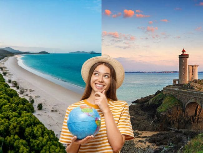 Hay un lugar en el mundo donde se pueden ver el Pacífico y el Atlántico al mismo tiempo Foto: Getty Images