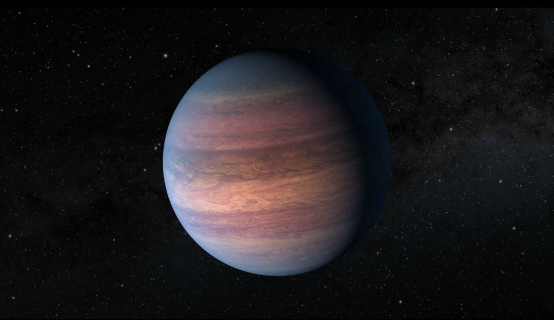 Descubren gigantesco exoplaneta tres veces más masivo que Júpiter