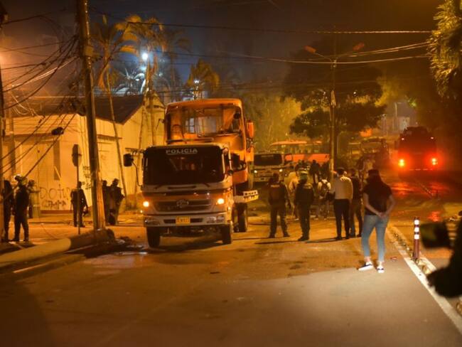 Busetas dañadas Ibagué