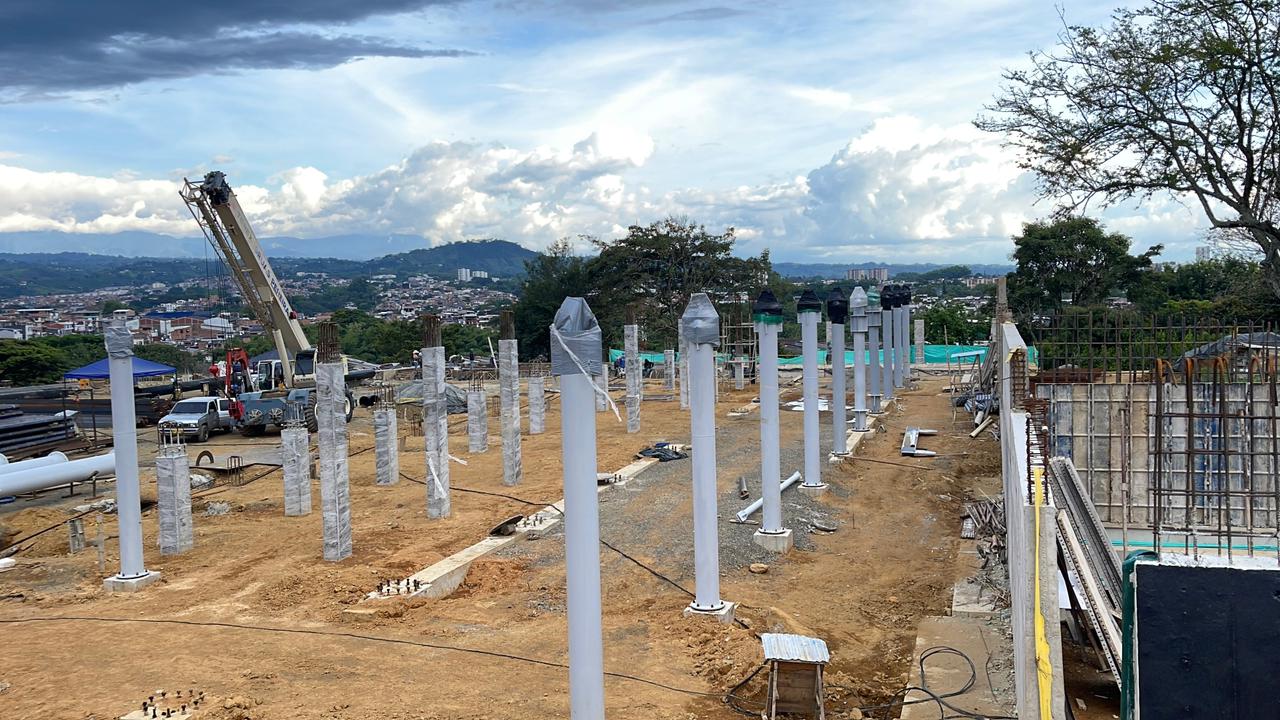 Foto: Obra Colise Multipropósito - Alcaldía de Pereira