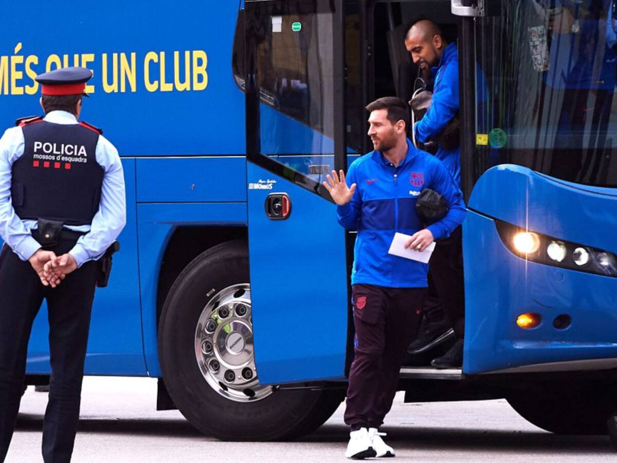 El bus del Barcelona se perdió en su viaje al campo de entrenamiento