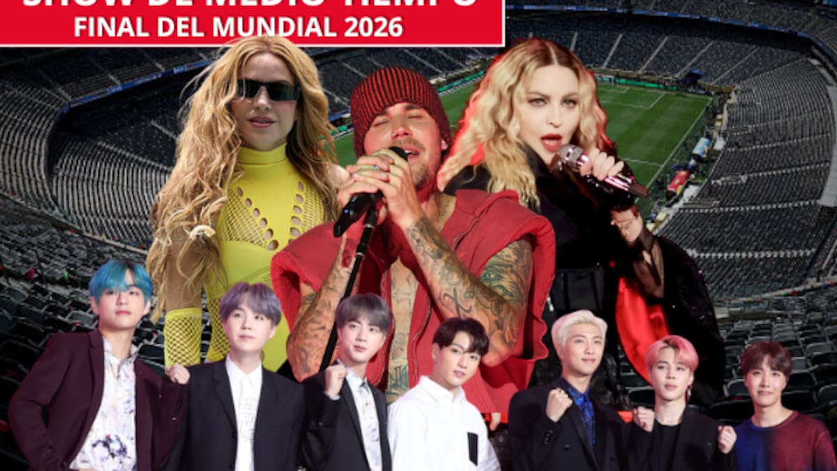 FINAL Argentina vs. España 🔴:Shakira, BTS, Justin Bieber y más en show del entretiempo Mundial 2026