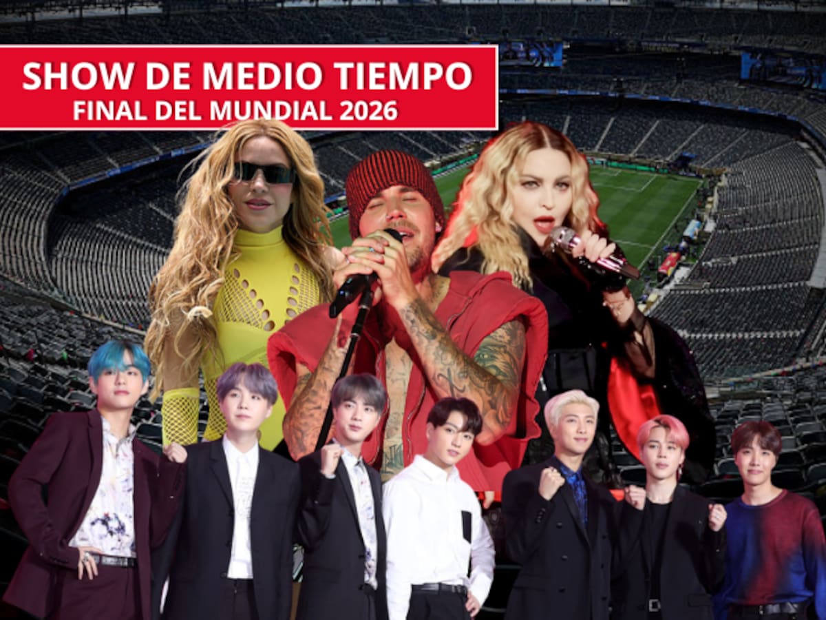FINAL Argentina vs. España 🔴:Shakira, BTS, Justin Bieber y más en show del entretiempo Mundial 2026