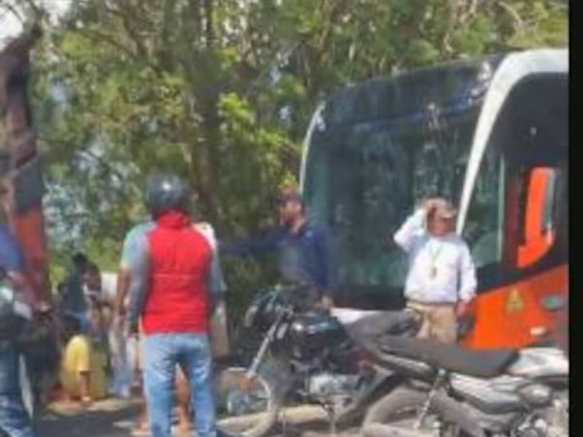Grave accidente en La Cordialidad cerca a Bayunca dejó varios heridos