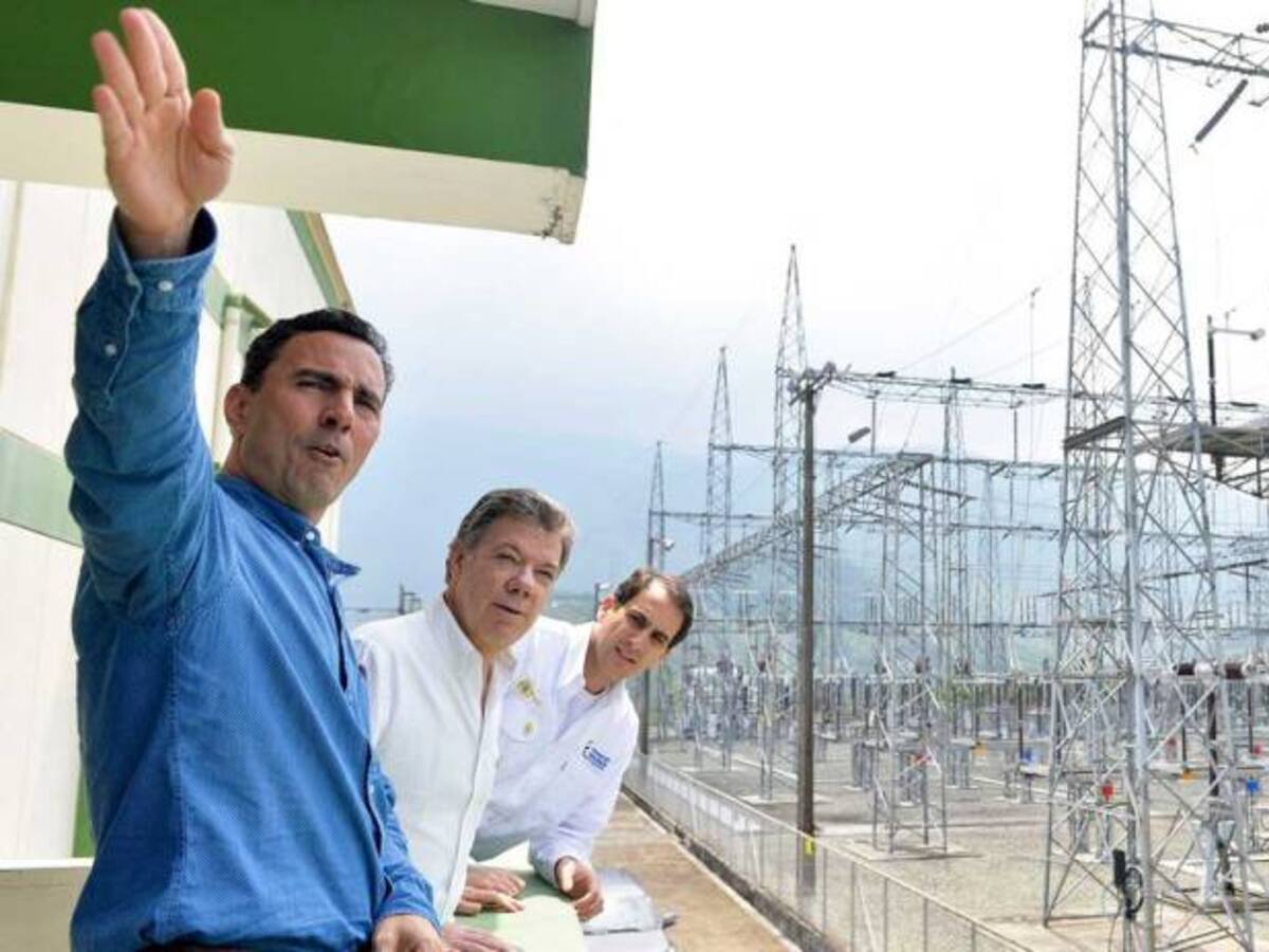 Santos agradeció gestión de presidente de México para reparar central Guatapé