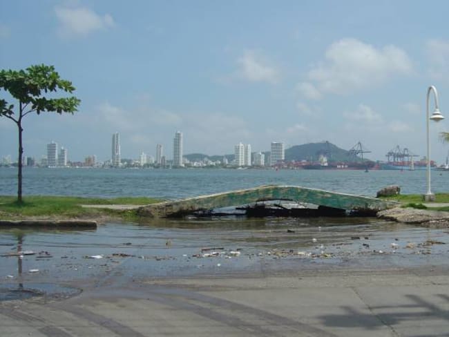 Investigación advierte de riesgo de sumersión marina en el 30% de Cartagena