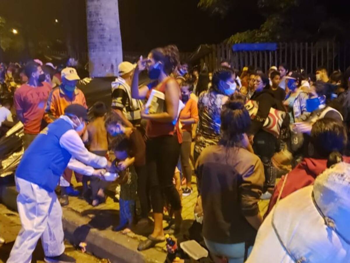 VIDEO: No cesa concentración de venezolanos