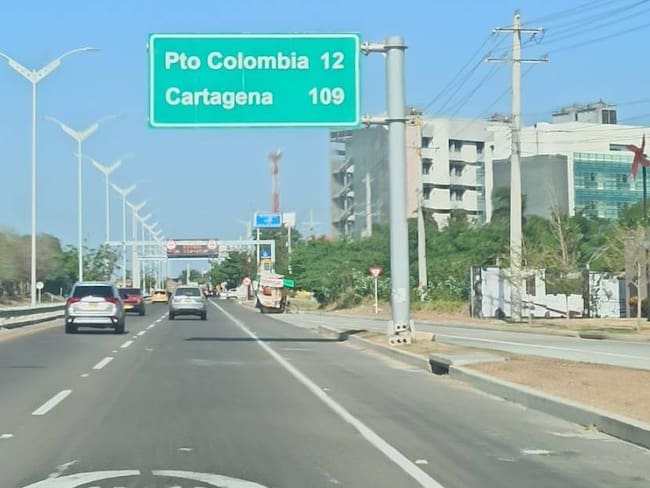 Archivo de referencia, vía al mar entre Barranquilla y Cartagena./ Foto: Caracol Radio